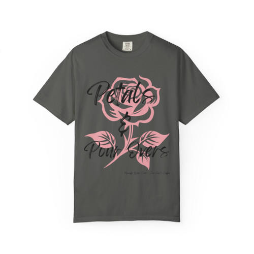 Petals and Pour Overs Rose Tee