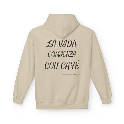 La Vida Con Cafe Fleece Hoodie