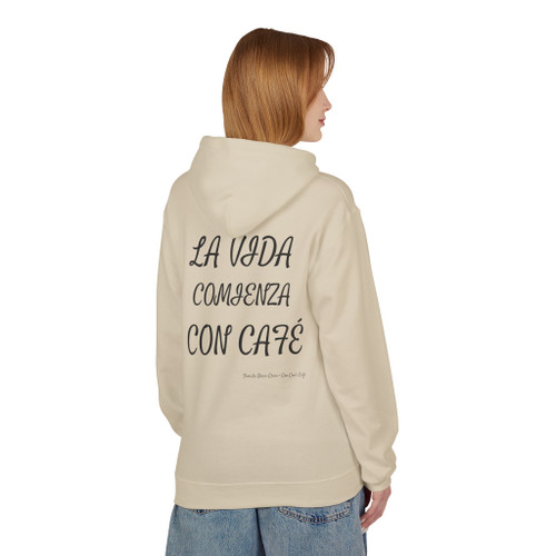 La Vida Con Cafe Fleece Hoodie