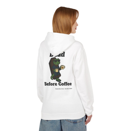Dead Before Coffee Fleece Hoodie
