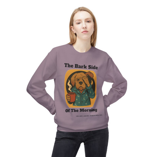 The Bark Side Of The Morning Fleece Crewneck Sweatshirt