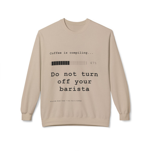 Coffee Is Compiling Crewneck Sweatshirt