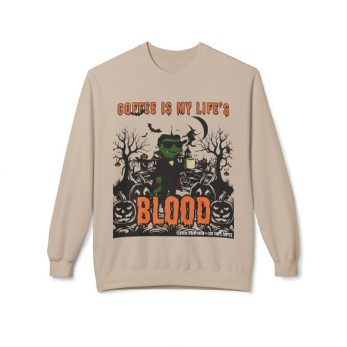 Coffee Is My Lifes Blood Crewneck Sweatshirt