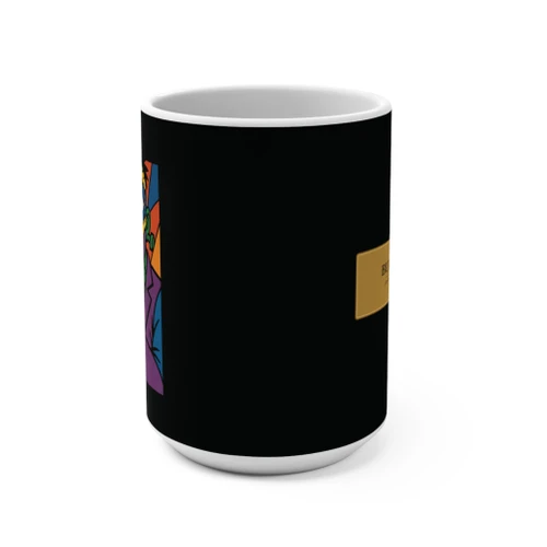 Built to Brew Mug | Funny Picasso Cubism Coffee Parody Mug | Art Pun 15oz Ceramic Mug | Coo Coo's Coffee