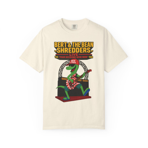 Bert and the Bean Shredders Tour Tee | Pour Decisions Were Made Coffee Tour Shirt | Bert Tour Merch | Coo Coo's Coffee