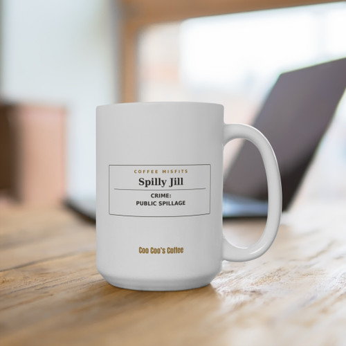 Spilly Jill Coffee Misfits Mug 15oz