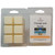Orange & Sands soy wax melt clamshell with citrus-colored cubes by Candles by Christie