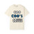 The Brew Crew Tee featuring the Coo Coo’s Coffee logo with paw-print O’s – perfect for coffee lovers and pet parents. Ivory color