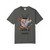 Chaos Brew tee with abstract coffee cup and colorful splatter art – Coo Coo’s Coffee shirt for creatives and caffeine lovers. Pepper front print