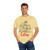 Black barista sketch t-shirt with red “Coffee” text – Brew Like You Mean It design by Coo Coo’s Coffee