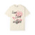 Petal & Pour tee shirt featuring pink rose graphic and live love coffee script – Coo Coo’s Coffee women’s floral brew shirt. Ivory front print