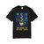 One More Cup Before I Gogh tee featuring Van Gogh-inspired art with coffee cup and swirling sky – Coo Coo’s Coffee artist shirt. Black front print