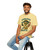 Pour-Over Pirate coffee shirt with skull, surfboard, and V60 brewer – by Coo Coo’s Coffee