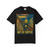 Black "Out of Coffee" Tee by Coo Coo’s Coffee – Moody artistic coffee shirt with Scream-inspired graphic, edgy unisex fit
