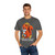 It Deserves Action t-shirt – Childhood cancer awareness tee with Lego squirrel tribute design by Coo Coo’s Coffee, pepper male model