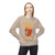 It Deserves Action sweatshirt – Childhood cancer tribute with Lego squirrel and bravery beads honoring Jaxen by Coo Coo’s Coffee, Sand Female Model