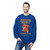 It Deserves Action sweatshirt – Childhood cancer tribute with Lego squirrel and bravery beads honoring Jaxen by Coo Coo’s Coffee, Royal Male Model