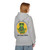 Brew Good Vibes Hoodie – Zen gecko meditating in coffee bliss by Coo Coo’s Coffee,
Sport Grey Female Model