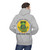 Brew Good Vibes Hoodie – Zen gecko meditating in coffee bliss by Coo Coo’s Coffee,
Sport Grey Male Model