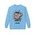 Sky sweatshirt with colorful abstract coffee mug and splatter art – Brew in Chaos by Coo Coo’s Coffee