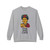 Frida-inspired sweatshirt design with woman holding coffee and “Viva Ama Café” text – Coo Coo’s Coffee, Sport Grey