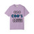 Orchid unisex t-shirt with bold Coo Coo’s Coffee logo on front