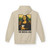 Sand hoodie featuring a parody of the Mona Lisa holding a coffee cup with “The Mocha-Lisa” printed beneath.