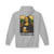 Sport Grey hoodie featuring a parody of the Mona Lisa holding a coffee cup with “The Mocha-Lisa” printed beneath.