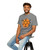 brown-orange tee shirt with caffeine molecule design labeled “Molecule of Madness – Fueled by Coo Coo’s Coffee”