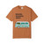 Yam (burnt orange) tee with Beans. Boards. Bert. wording and surf van art—bonfire beach feel.