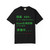 誤差 404 Japanese coffee error tee, front — green monospace Japanese terminal text reading "誤差 404: コーヒーが見つかりません / brewを再起動しています / 準備中…" (Error 404: coffee not found, restarting brew, loading) on a dark shirt, with a Florida Brew Crew and Coo Coo's Coffee line beneath — Coo Coo's Coffee Tech collection Japanese coding tee.