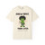 Brew First, Think Later coffee t-shirt — gecko Bert brewing, “brew first, think later” printed on the front, ivory