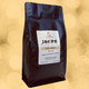 Java time, light roast
coffee Tan background