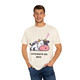 Caffeinate Me Moo tee featuring a sleeping cartoon cow and funny coffee text – Coo Coo’s Coffee humorous t-shirt