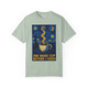 One More Cup Before I Gogh tee featuring Van Gogh-inspired art with coffee cup and swirling sky – Coo Coo’s Coffee artist shirt. Bay front print