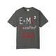 E = mc☕ – That’s Energy Tee from Coo Coo’s Coffee with nerdy coffee equation design
Pepper front print