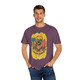 Barista Beach Bones Tee – skeleton surfer with coffee gear from Coo Coo’s Coffee, Jax Beach inspired