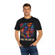 Wake the Art Up Tee – artistic colorful coffee shirt by Coo Coo’s Coffee