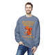 It Deserves Action sweatshirt – Childhood cancer tribute with Lego squirrel and bravery beads honoring Jaxen by Coo Coo’s Coffee