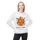 purple sweatshirt with caffeine molecule graphic and “Molecule of Madness” text, gift for science and coffee lovers