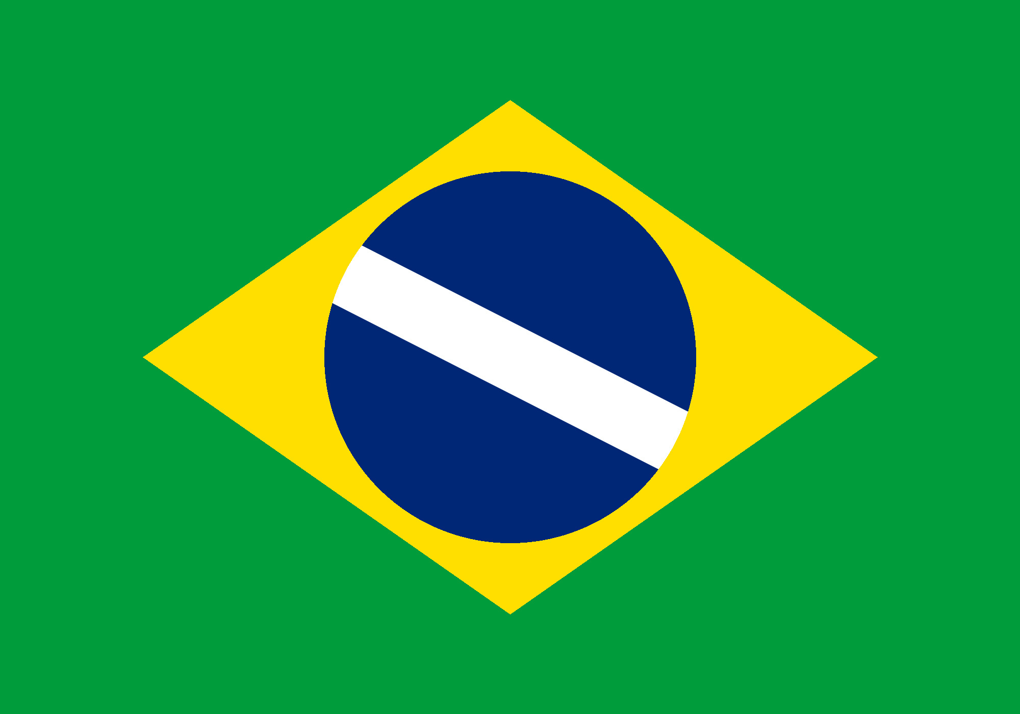 Coffee rows on red soil in Brazil