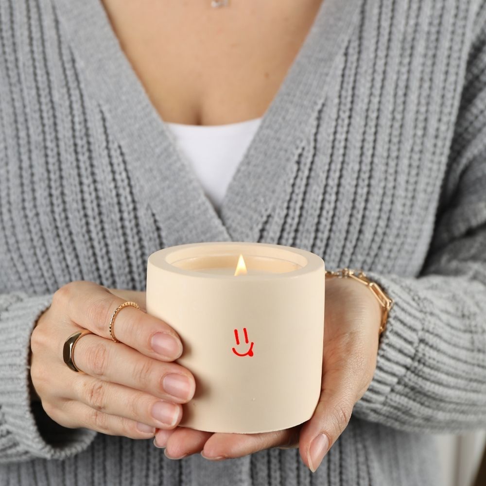 Lavender soy candle by the ocean — Candles by Christy