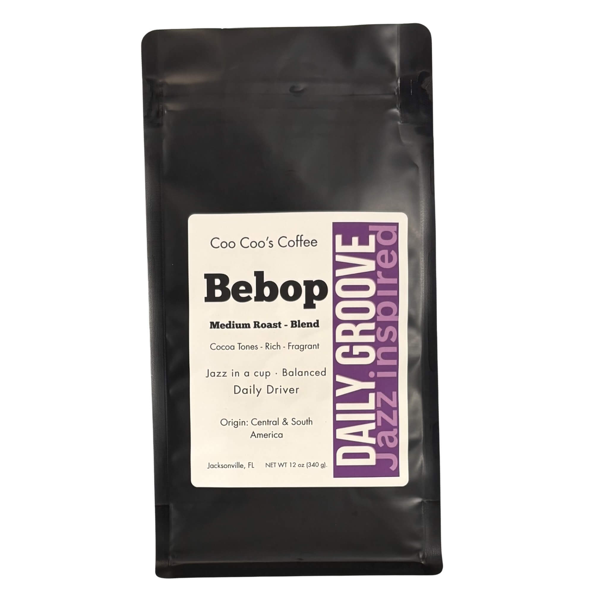 Bebop coffee bag