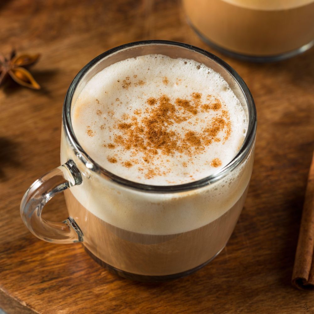 Foamy chai latte (placeholder image)