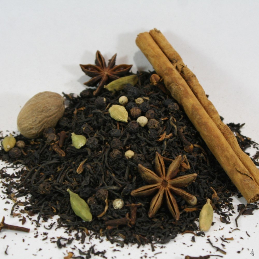 Chai spices in a bowl (placeholder image)