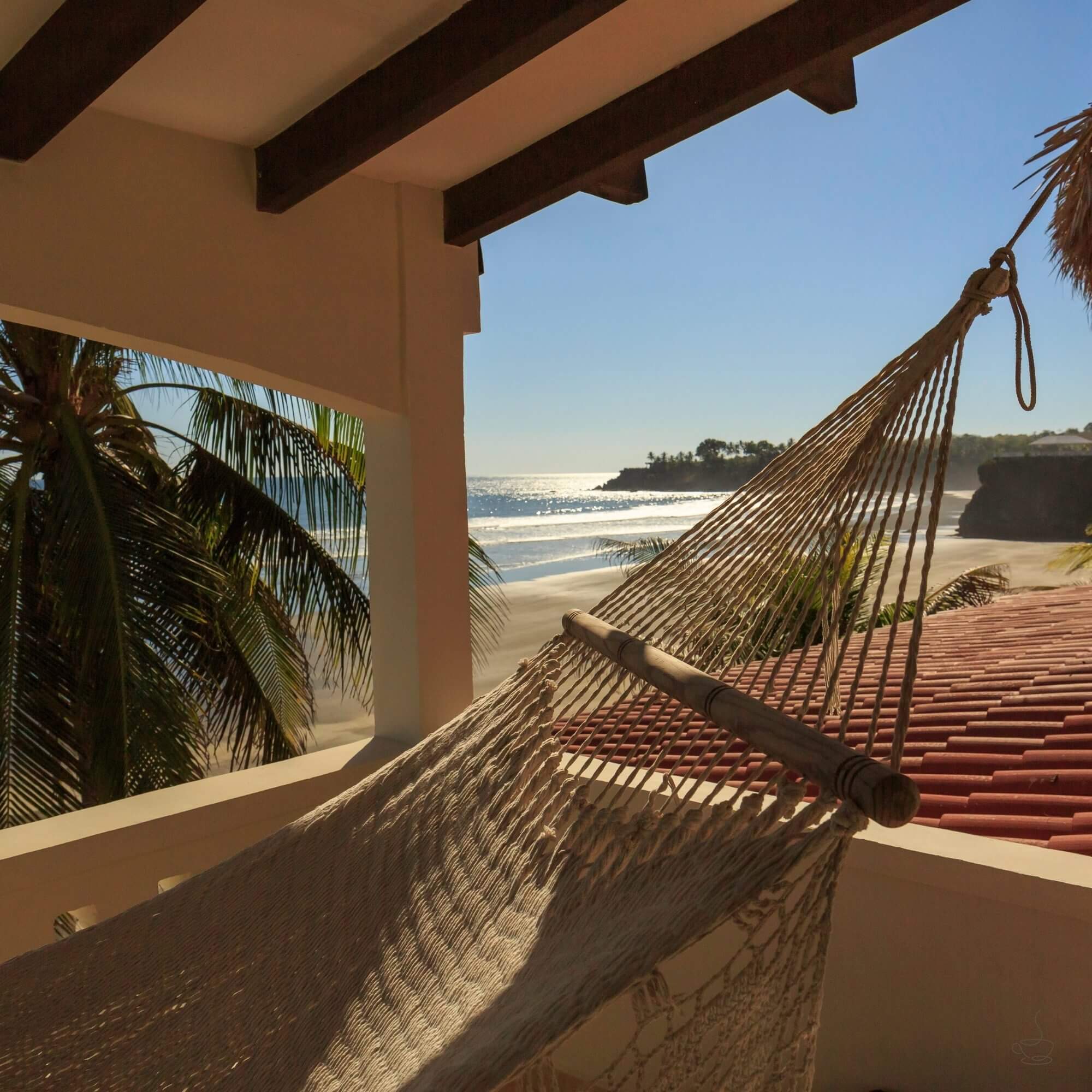 El Salvador coffee producer inspecting cherries