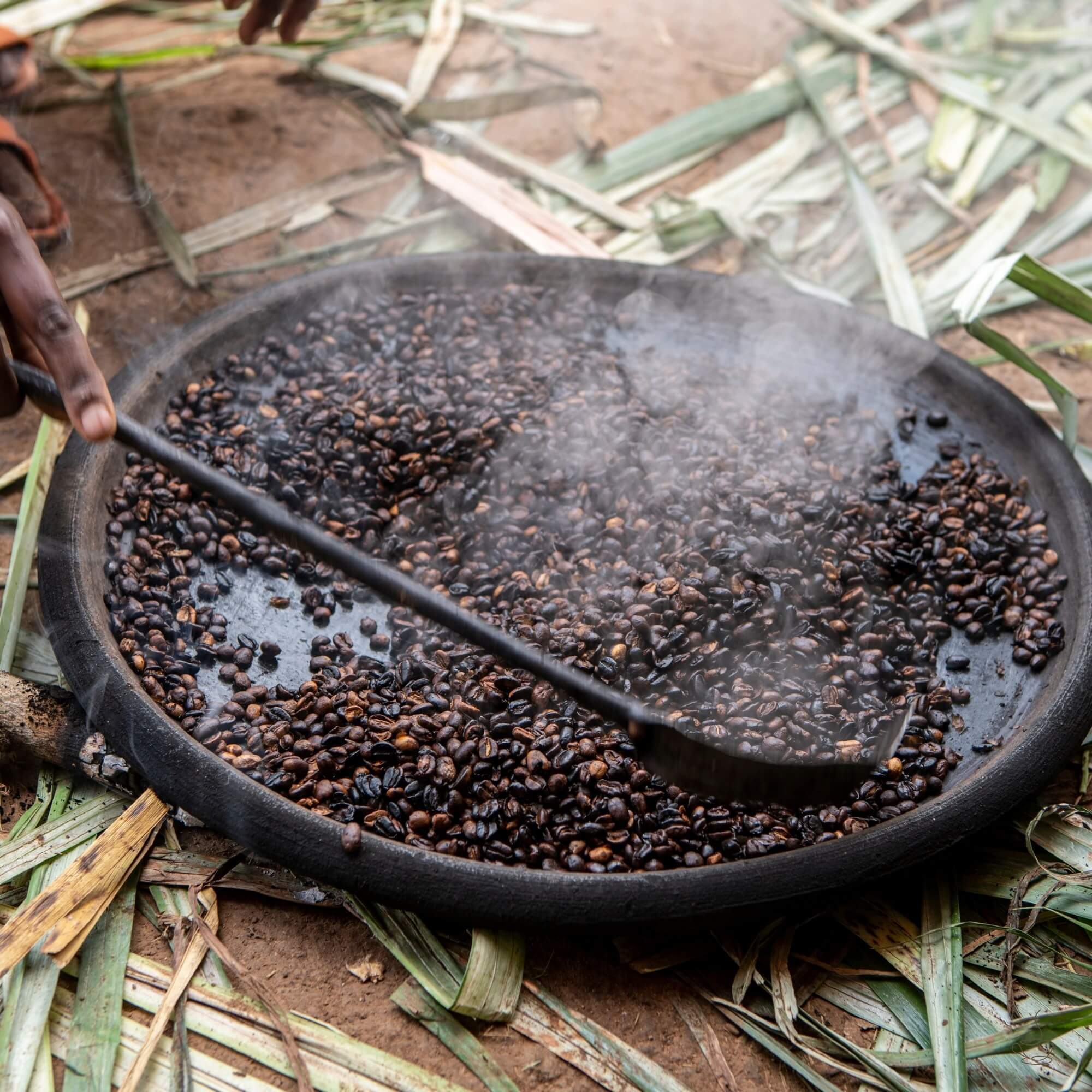 How its done; traditional coffee roasting