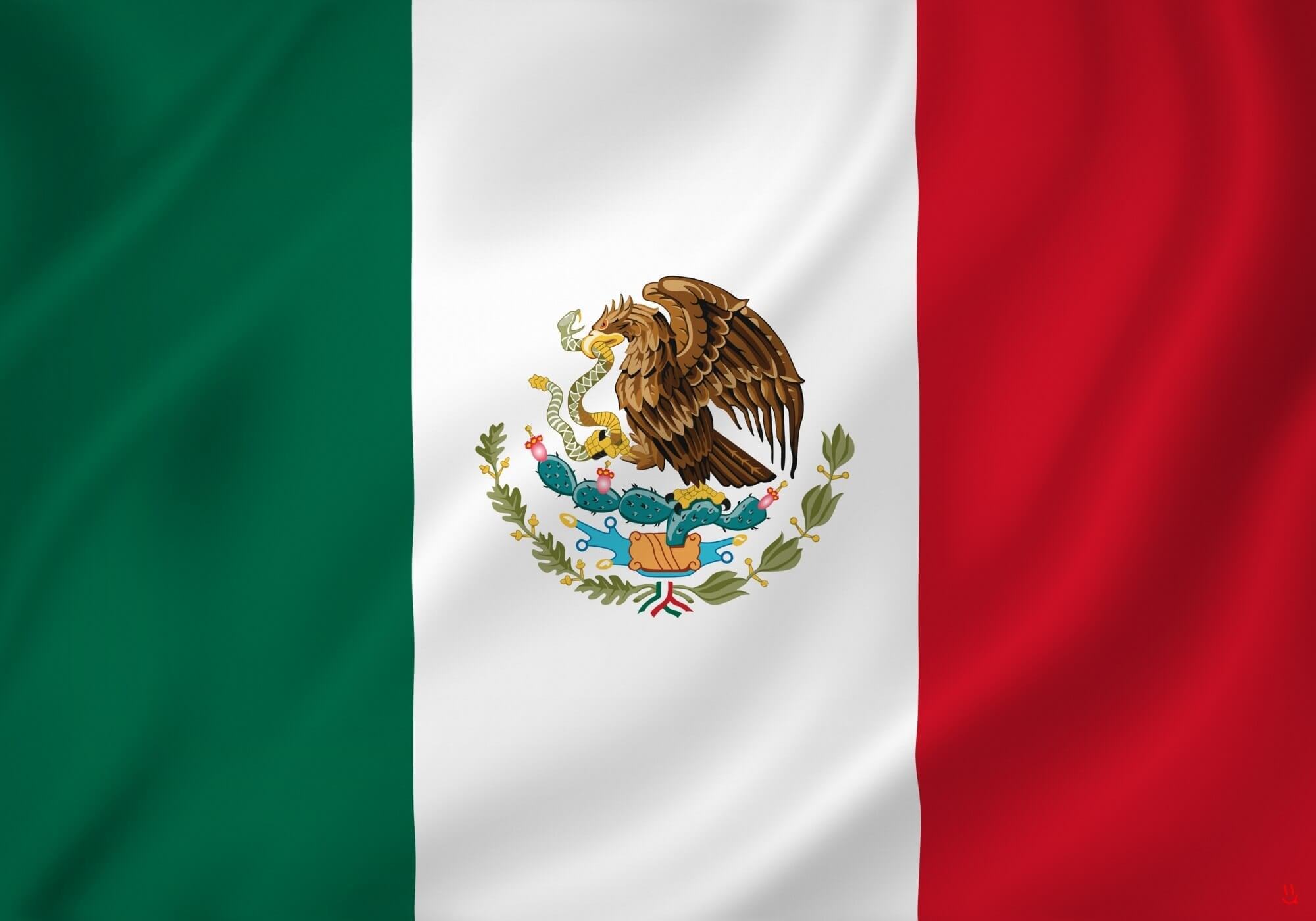 Coffee and mountainscape in Mexico