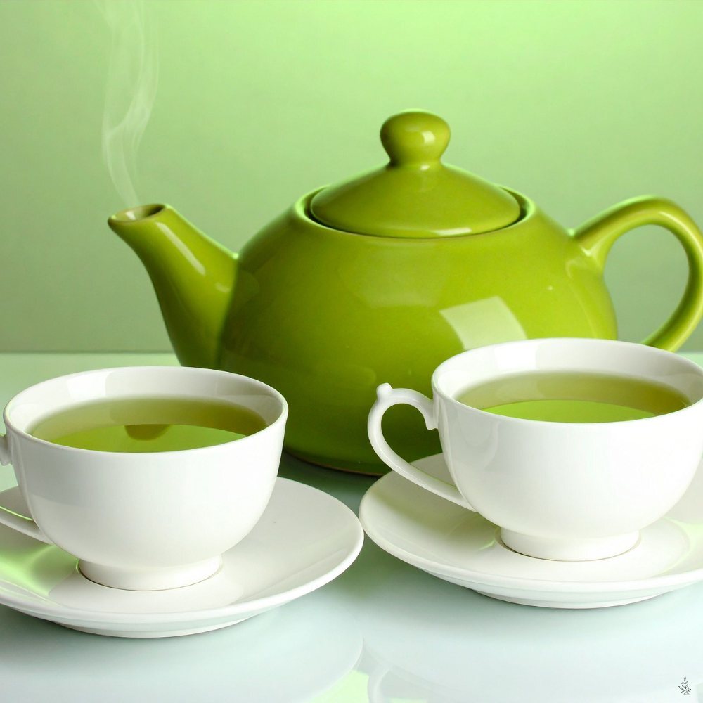Steamed green tea (placeholder image)