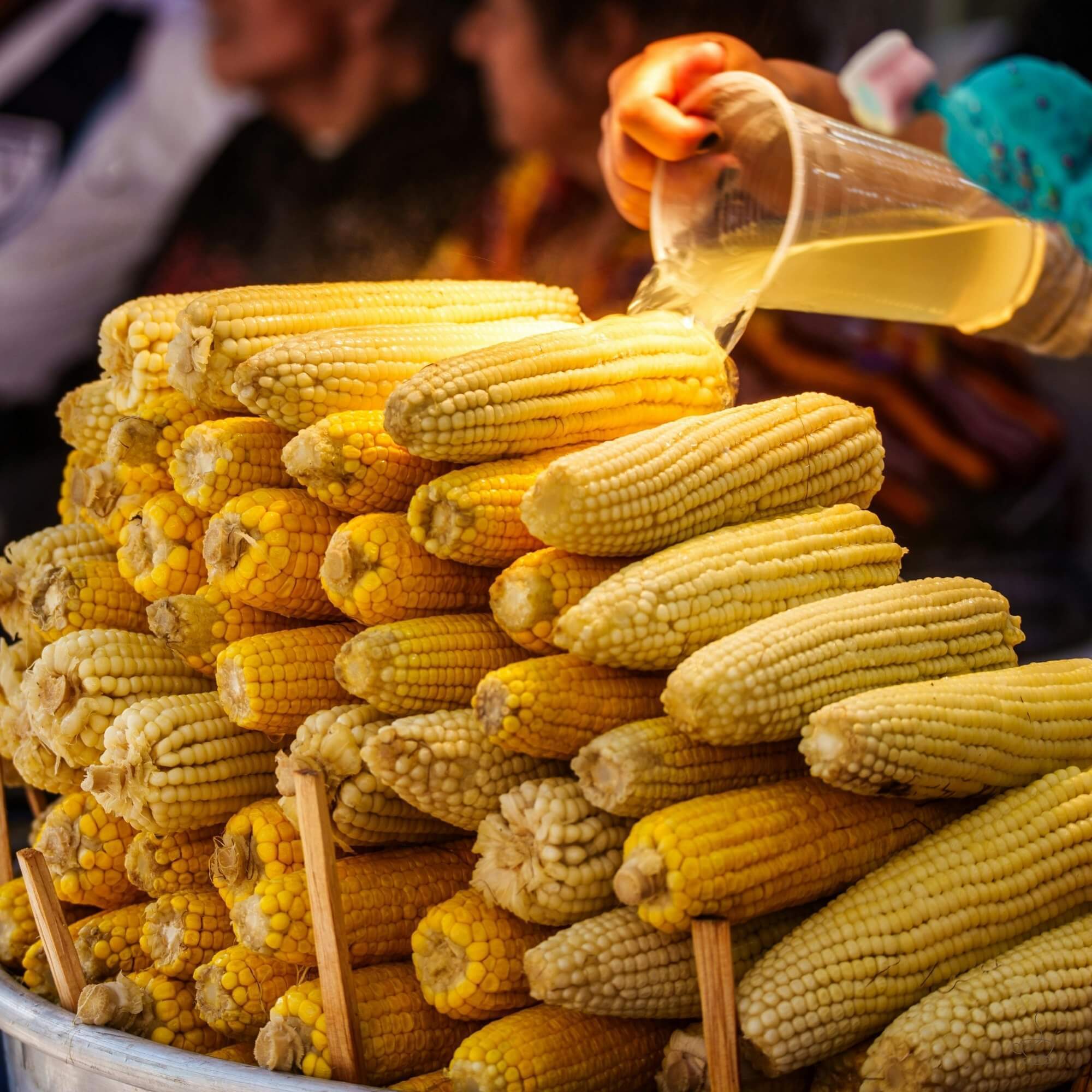 Guatemalan coffee washing station with fermentation tanks
